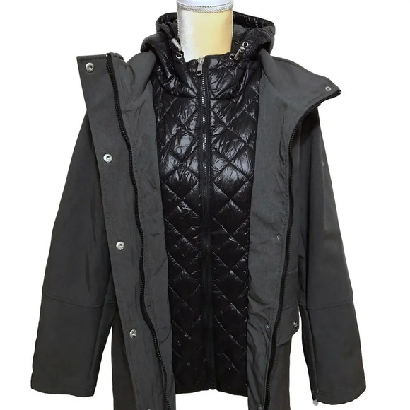 Steve Madden NWOT Softshell Trench Coat Women 1X - Picture 11 of 16